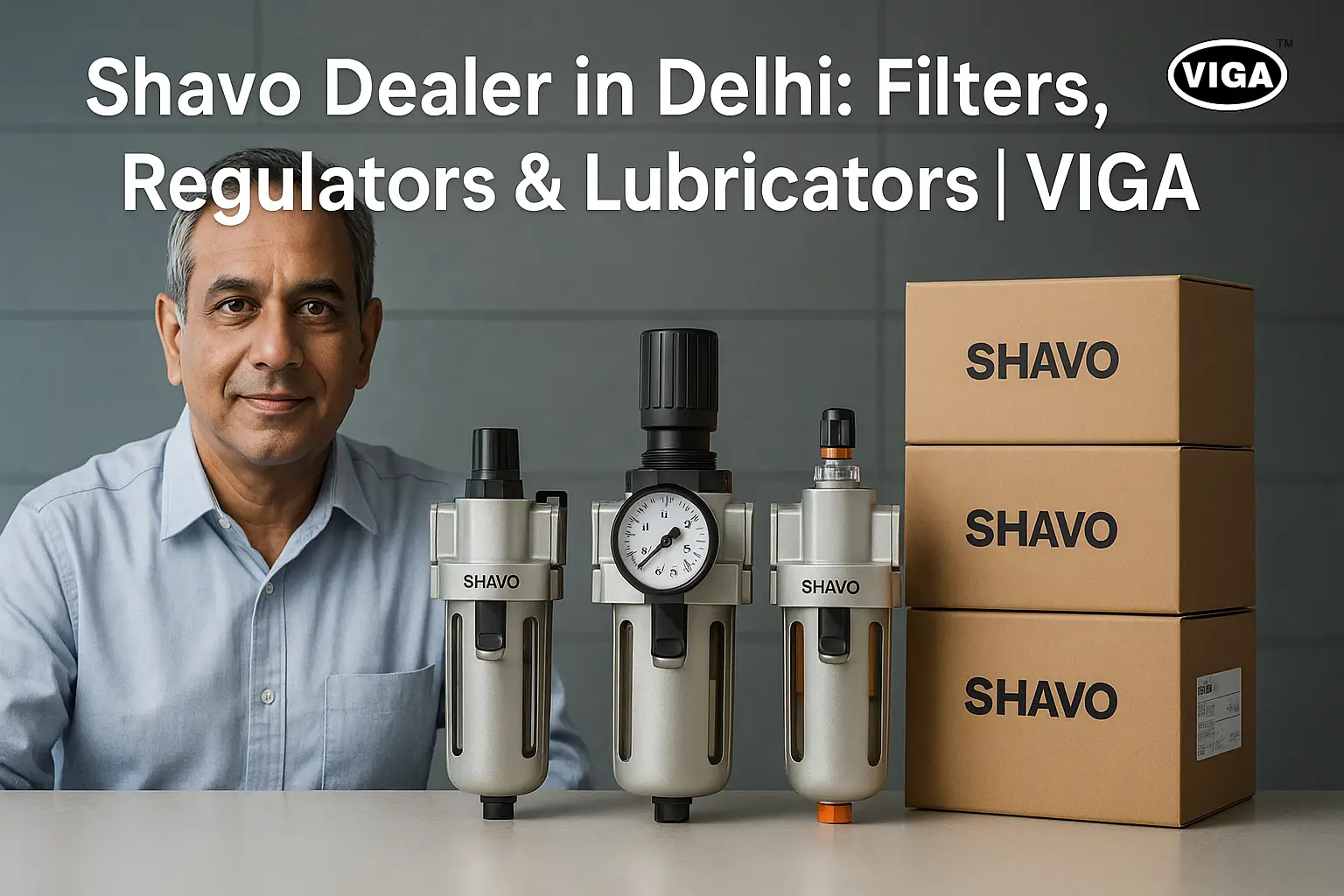 Shavo Dealer in Delhi Filters, Regulators & Lubricators