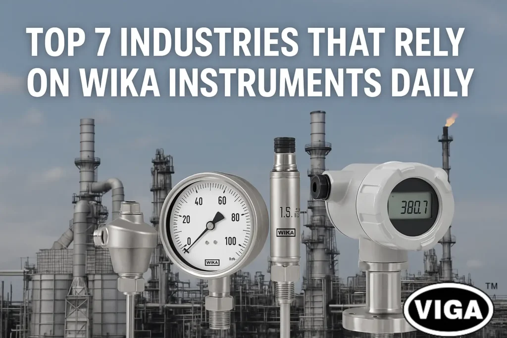 Top 7 Industries That Rely on WIKA Instruments Daily