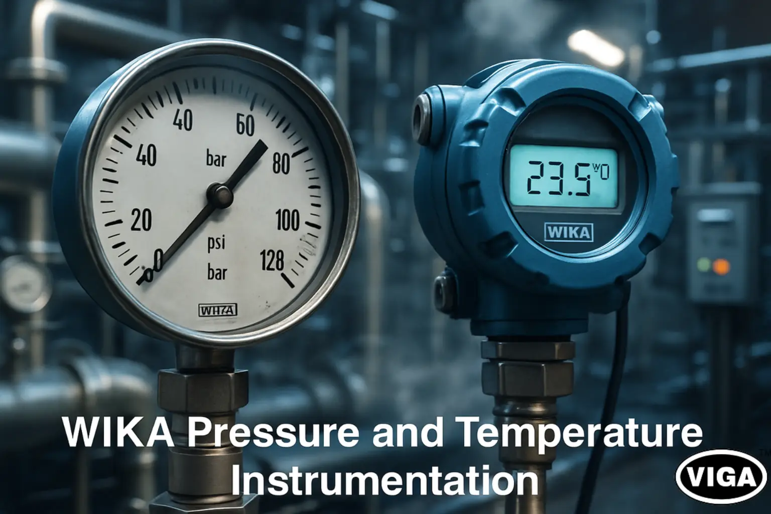 WIKA pressure and temperature instrumentation
