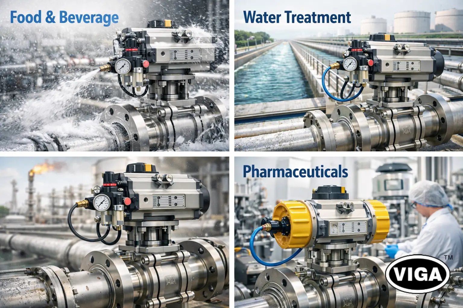 Pneumatics Actuator Valves