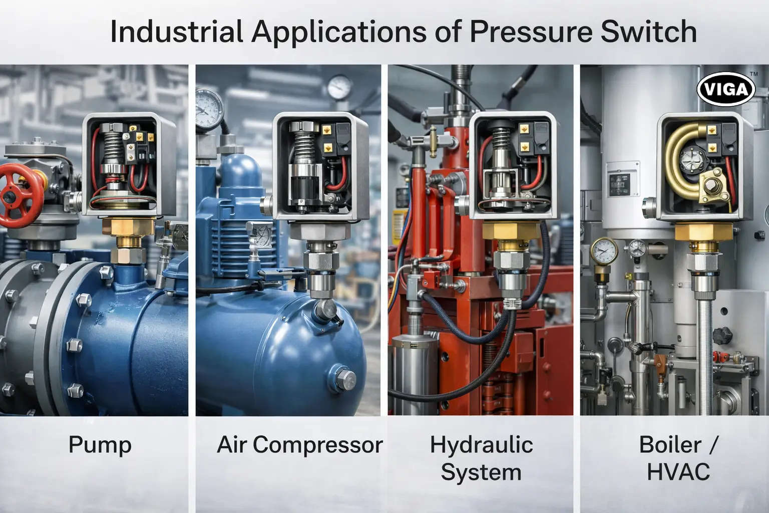 Industrial Applications of Pressure Switch