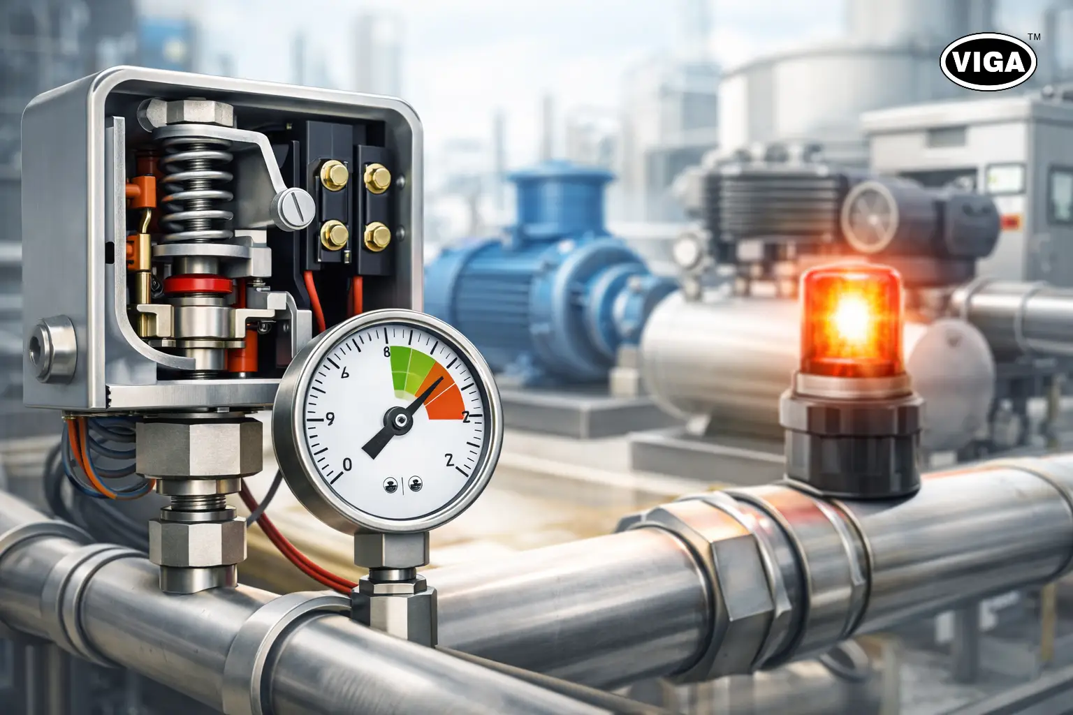 Pressure Switch Working Principle