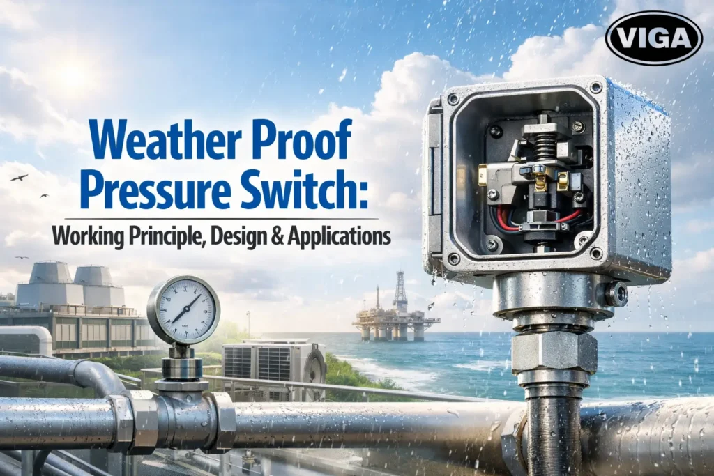 Weather Proof Pressure Switch Explained Working Principle & Uses