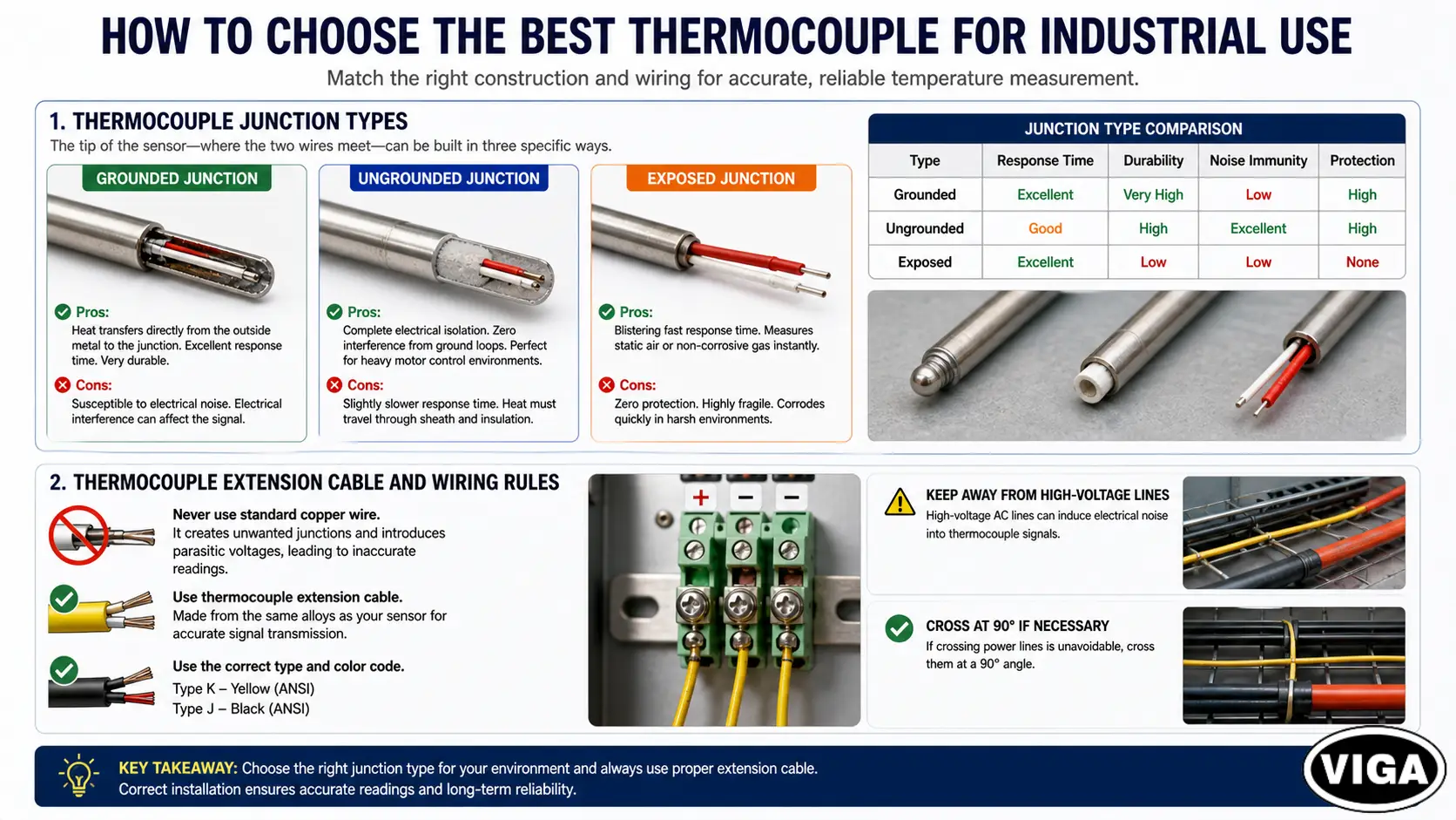 How to Choose the Best Thermocouple for Industrial Use