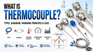 What is Thermocouple Types, Diagram, Working Principle & Uses