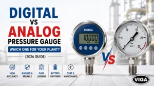 Digital vs Analog Pressure Gauge Plant Engineers Guide